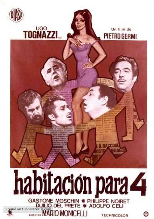 Amici miei - Spanish Movie Poster