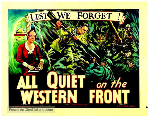 All Quiet on the Western Front - Movie Poster
