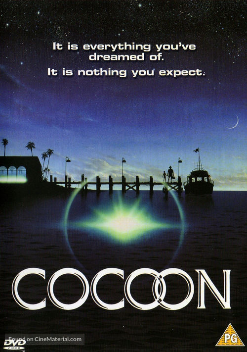 Cocoon (1985) British dvd movie cover