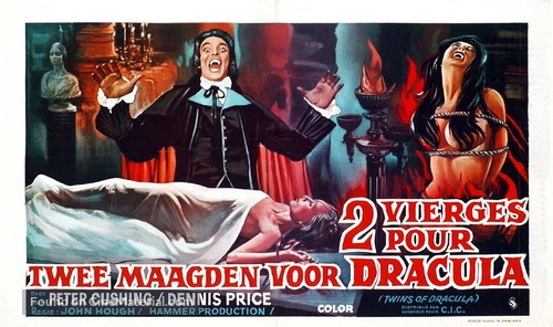Twins of Evil - Belgian Movie Poster