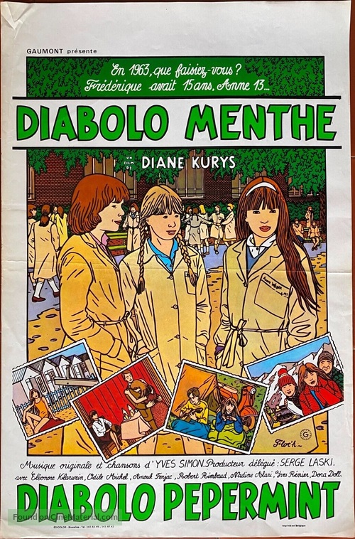 Diabolo menthe - Belgian Movie Poster