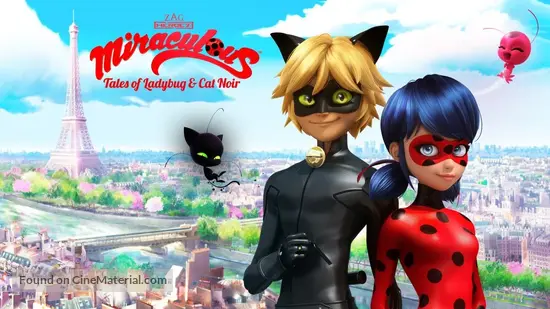 &quot;Miraculous: Tales of Ladybug &amp; Cat Noir&quot; - South Korean Movie Poster