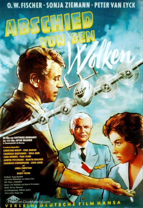 Abschied von den Wolken - German Movie Poster