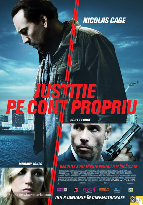 Seeking Justice - Romanian Movie Poster