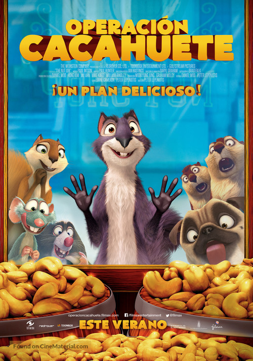 The Nut Job - Spanish Movie Poster