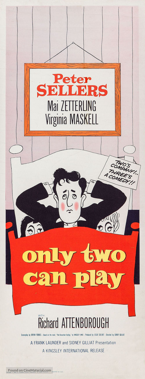Only Two Can Play - Movie Poster