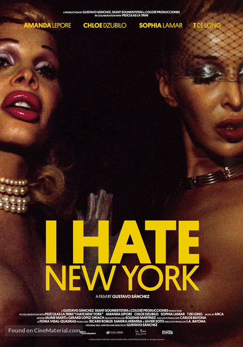 I Hate New York - Spanish Movie Poster