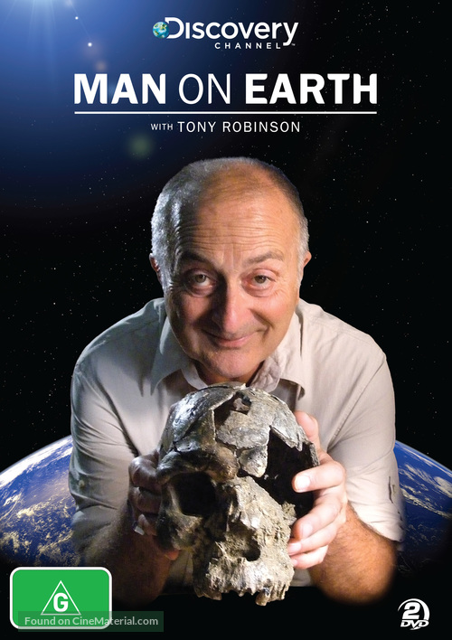 &quot;Man on Earth&quot; - Australian DVD movie cover