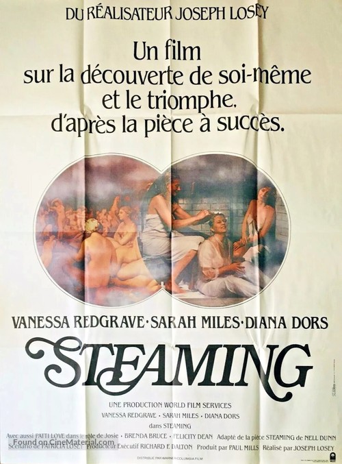 Steaming - French Movie Poster