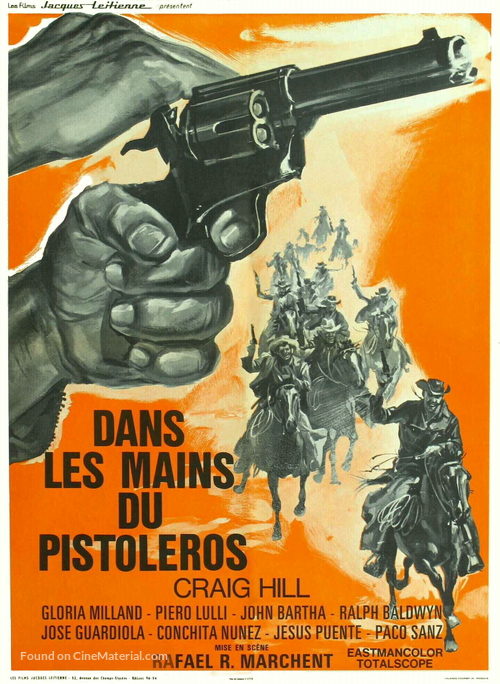 Ocaso de un pistolero - French Movie Poster