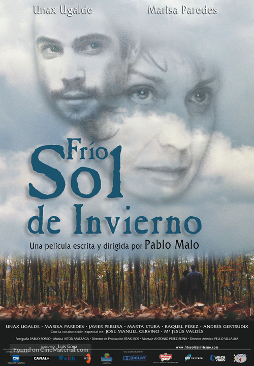 Fr&iacute;o sol de invierno - Spanish Movie Poster