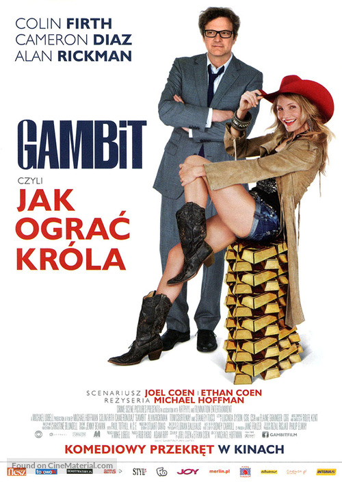 Gambit - Polish Movie Poster