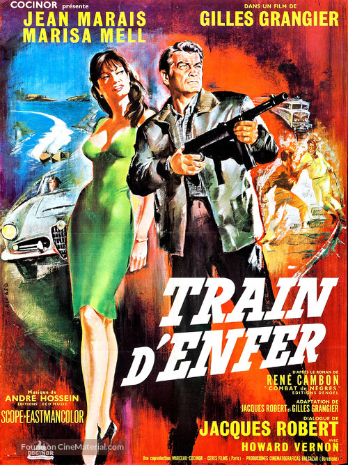 Train d&#039;enfer - French Movie Poster