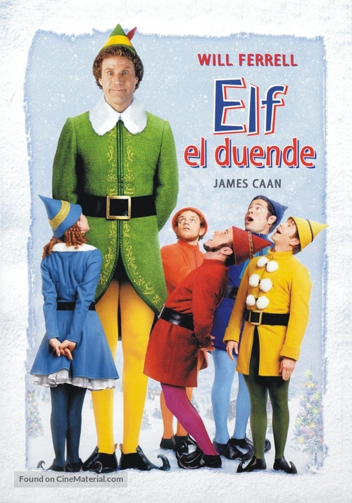 Elf - Argentinian DVD movie cover