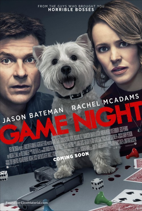Game Night - British Theatrical movie poster