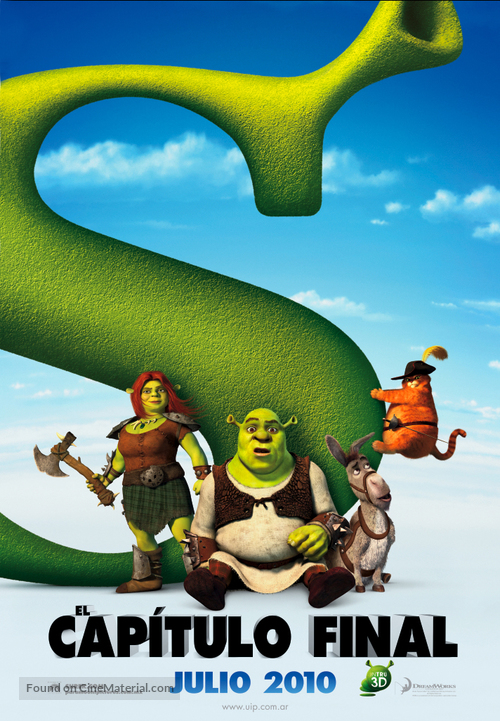 Shrek Forever After - Argentinian Movie Poster