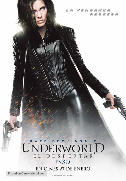 Underworld: Awakening - Spanish Movie Poster