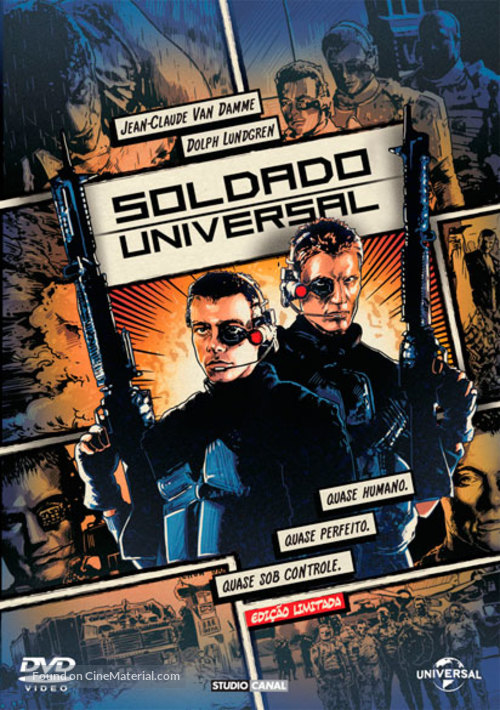 Universal Soldier - Brazilian Movie Cover
