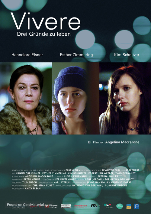 Vivere - German Movie Poster