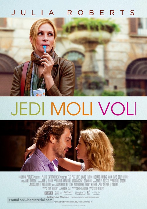 Eat Pray Love - Croatian Movie Poster