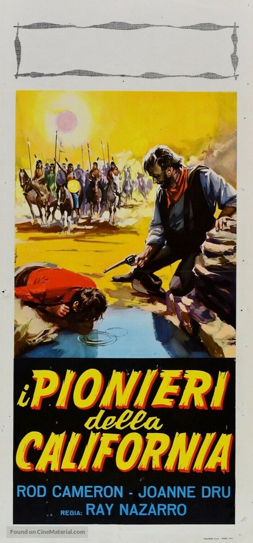 Southwest Passage - Italian Movie Poster