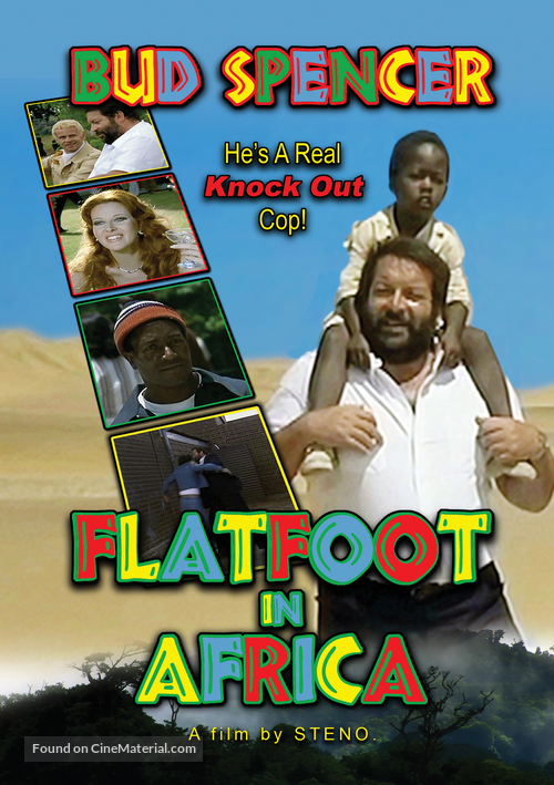 Piedone l&#039;africano - DVD movie cover