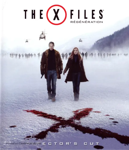 The X Files: I Want to Believe - French Movie Cover