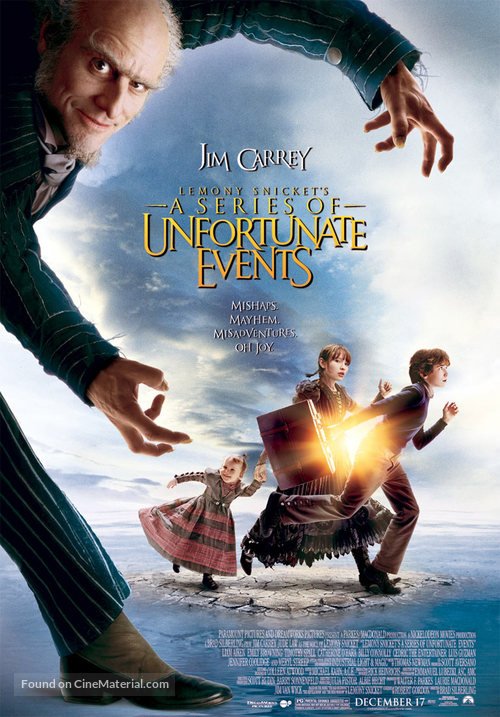 Lemony Snicket&#039;s A Series of Unfortunate Events - Movie Poster