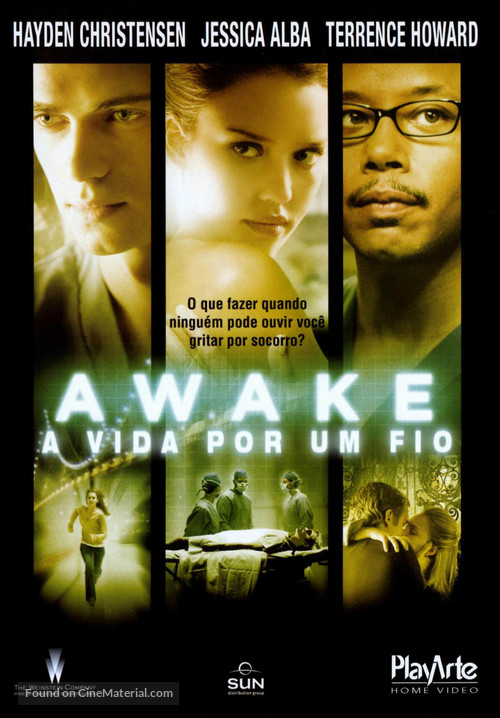 Awake - Brazilian DVD movie cover