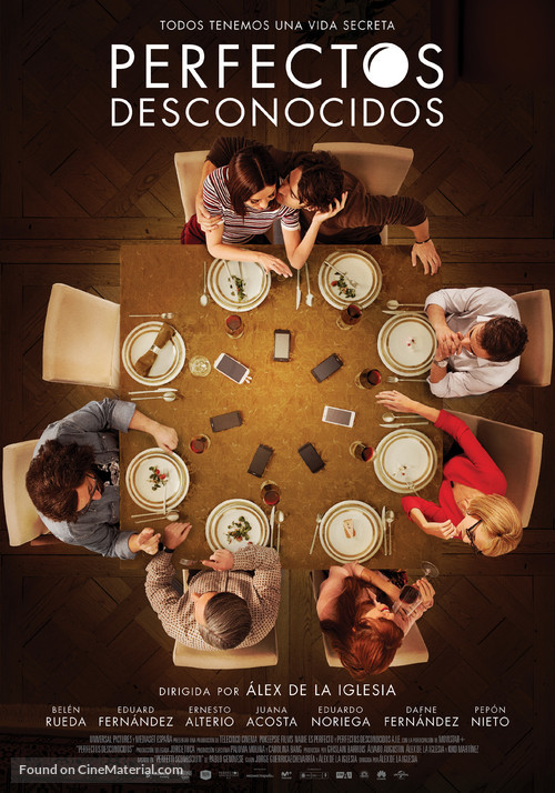 Perfectos desconocidos - Spanish Movie Poster