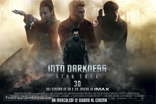 Star Trek Into Darkness - Italian Movie Poster