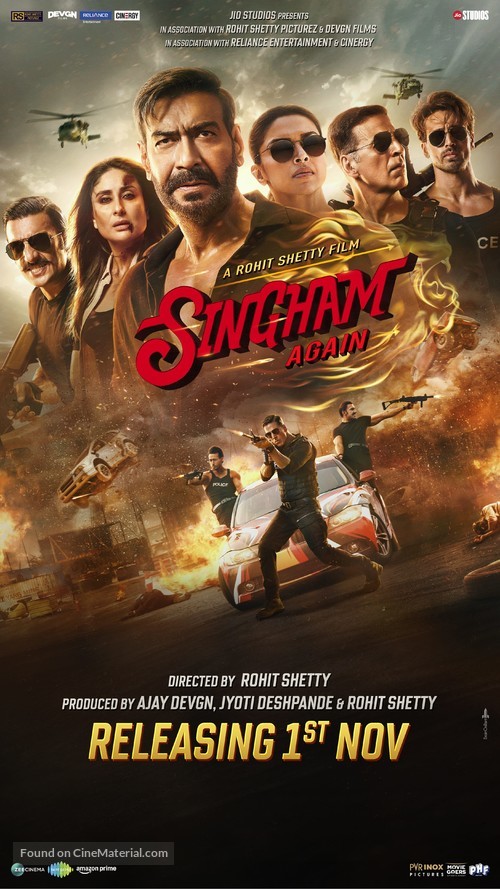 Singham Again - Indian Movie Poster