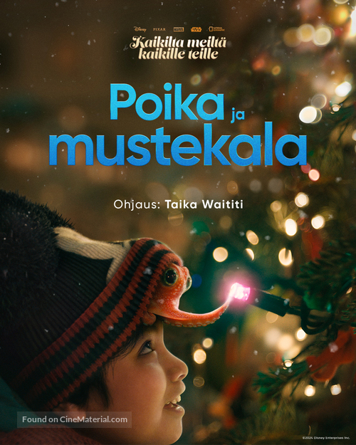 The Boy &amp; the Octopus - Finnish Movie Poster