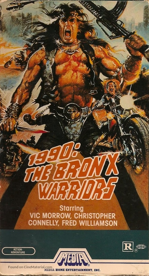 1990: I guerrieri del Bronx - VHS movie cover