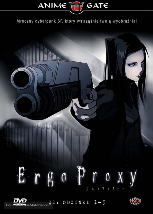 &quot;Ergo Proxy&quot; - Polish DVD movie cover