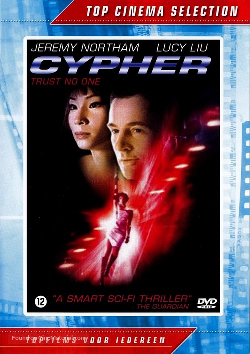 Cypher - Dutch DVD movie cover