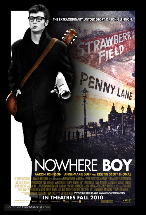 Nowhere Boy - Canadian Movie Poster