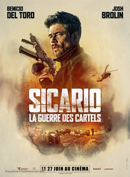 Sicario: Day of the Soldado - French Movie Poster