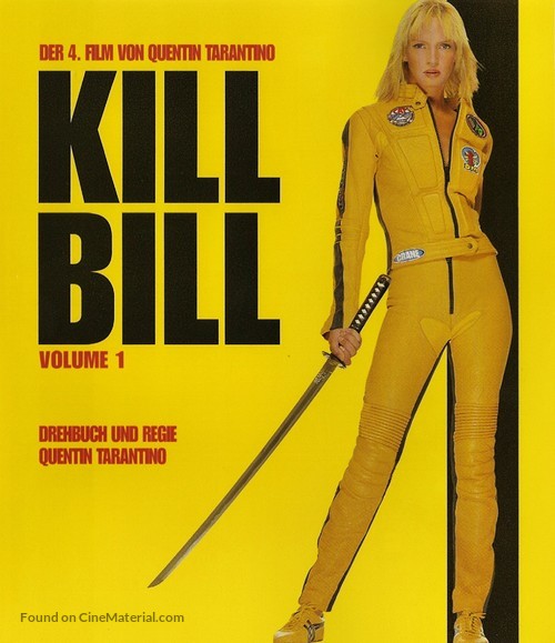 Kill Bill: Vol. 1 - German Movie Cover
