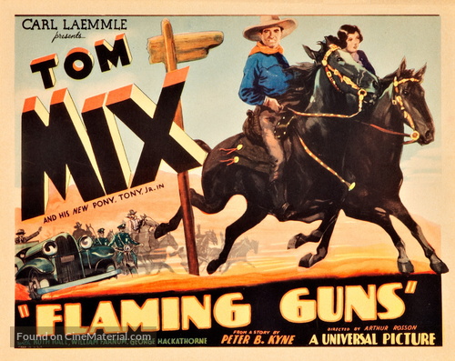 Flaming Guns - Movie Poster