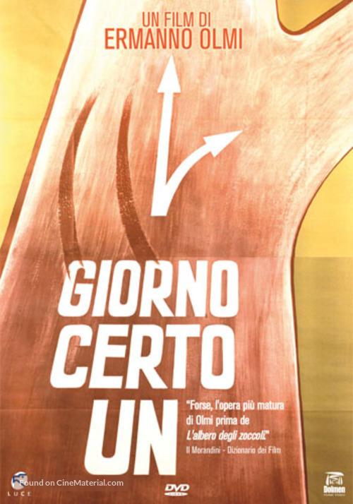 Un certo giorno - Italian DVD movie cover