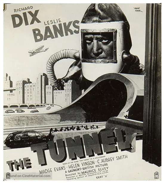 The Tunnel - British poster