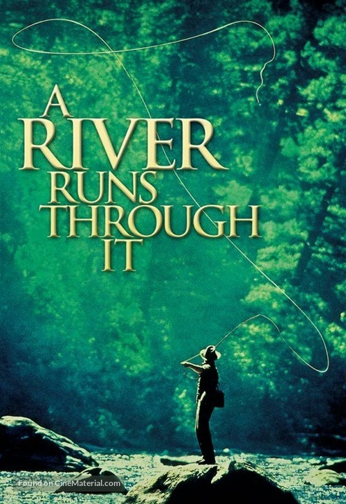 A River Runs Through It - DVD movie cover