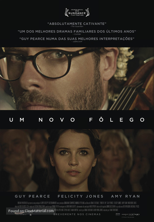 Breathe In - Portuguese Movie Poster