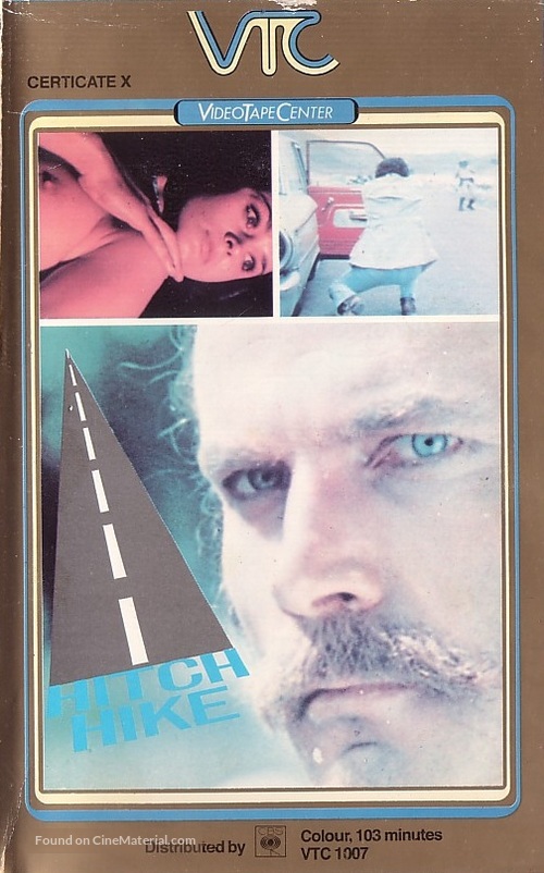 Autostop rosso sangue - British VHS movie cover