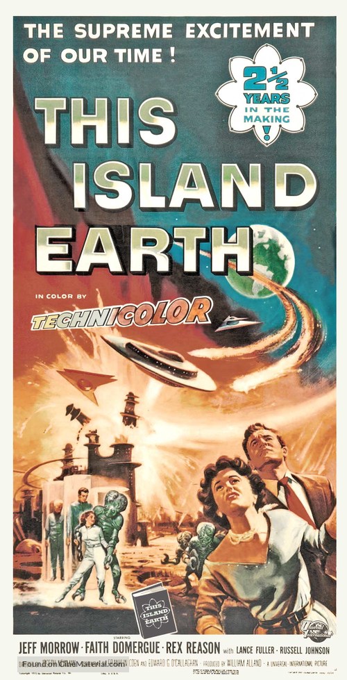 This Island Earth - Movie Poster