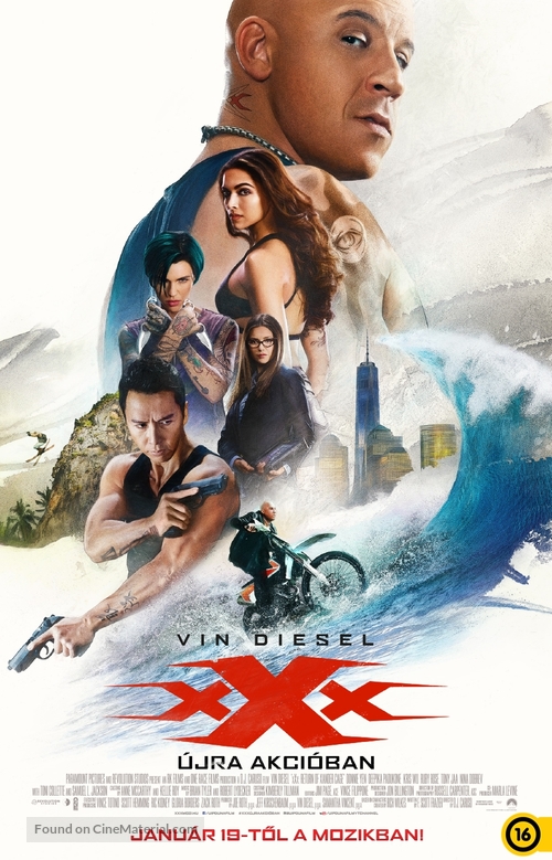xXx: Return of Xander Cage - Hungarian Movie Poster