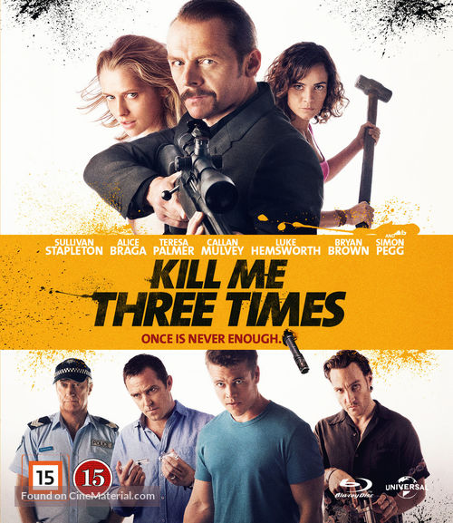 Kill Me Three Times - Danish Movie Cover