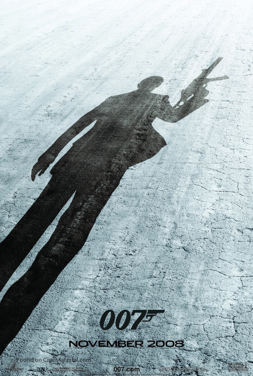 Quantum of Solace - Movie Poster