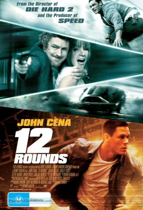 12 Rounds - Australian Movie Poster
